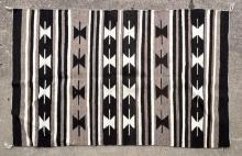 Native American Navajo Handwoven Pattern Rug