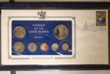 1981 COOK ISLANDS 7 COIN BRILLIANT UNC ROYAL