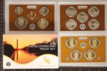 2014 US PROOF SET (WITH BOX) 14 PIECES