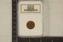 1929-S LINCOLN WHEAT CENT NGC MS64RD