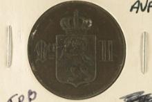 1876 NORWAY 5 ORE KM-349