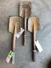 (3) Clay digger attachments