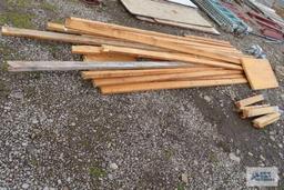 Lot of 2x4s and etc