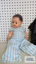 Vintage open close eyes baby doll