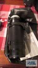 Nikon 75-300 mm lens with case and ring