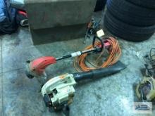 STIHL GAS BLOWER AND ELECTRIC TRIMMER