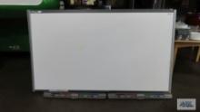 Two smart boards approximately 7 ft by 5 ft