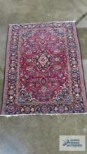 Throw rug....5 ft by 3-1/2 ft
