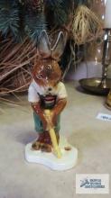 Goebel rabbit golfing figurine