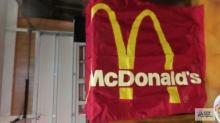 McDonald's advertising flag