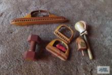 Wood clapper, tools and etc