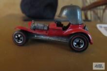 Hot Wheels Red Baron car with Redline Wheels