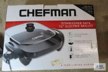 Chefman 12 inch electric skillet with box