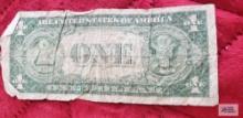 One-sided $1 bill