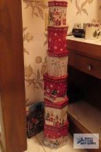 Christmas stacking boxes
