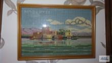 Needlepoint picture