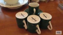 Neiman Marcus espresso cups and saucers set