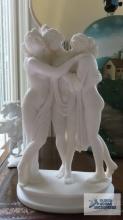 Alabaster figurine, G. Ruggeri, hand crafted in Italy