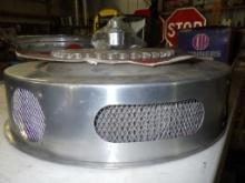 Aluminum performance air cleaner, and auto accessories