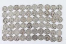 Lot of 62 Silver Quarters