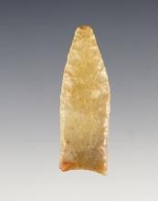 2 1/8" Paleo Midland point - South Central Texas made from attractive material 2 COAs.