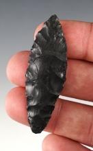 Very nice flaking on this 2 1/4" Paleo Haskett found in a private ranch  in southern Oregon