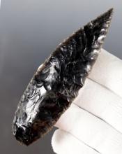 Finely flaked 4” Cascade Knife. Found by C.L. Pugh, in the 1950's, near Klamath Falls, Oregon.