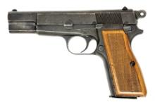 1952 FN Belgium Browning Hi-Power 9mm Semi-Automatic Pistol