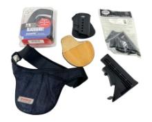 Tactical Lot - 4 Holsters, Buttstock, and Thunderwear Pouch