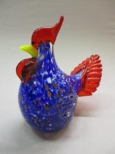 Lenox Art Glass Rooster 7 1/2"