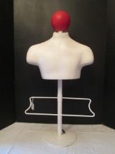 Molded Mannequin Model with Stand and Hanging Bar