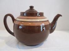 Vintage  Alcock, Lindley & Bloore Brown Betty Teapot