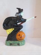 Vintage Michter's Whiskey "Flying Witch on Broom" Decanter