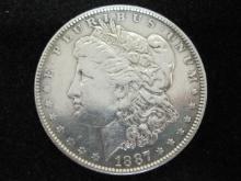 Morgan Silver Dollar- 1887- Polished