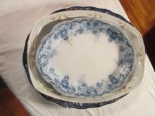 Three Vintage Porcelain Platters