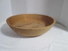 Hand Turned Sycamore Wood Bowl