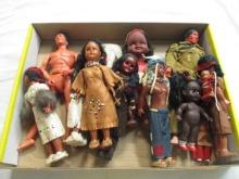 Native American Doll Grouping