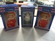 Vogue (Lot of 3) Ginny Dolls in Boxes