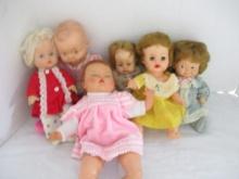 Grouping of 6 Dolls
