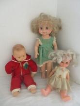 Grouping of 3 Dolls