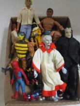 Superheroes, Evil Kneivel, Frankenstein, Grouping