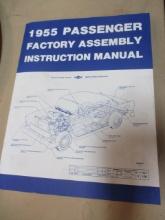 1955 Chevrolet Passenger Car Factory Assembly Instruction Manual
