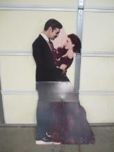 1994 " Rhett and Scarlett" Gone With the Wind Cardboard Cutout Standup