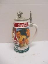 2001 The Coca-Cola Co. "Historical Slogans Stein Series" Limited Edition Stein