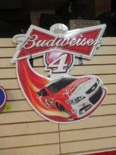 2014 Budweiser Kevin Harvick #4 Budweiser Metal Racing Sign