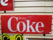 Plexiglass Enjoy Coke Sign