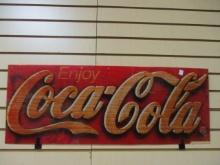Plexiglass Enjoy Coca-Cola Sign
