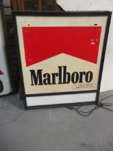 "Marlboro" Double Sided Light-Up Store Display Sign