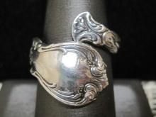 Sterling Silver Towle Spoon Ring