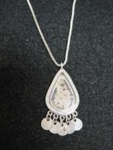 Sterling Silver Necklace with Pendant